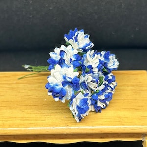 50 Stk.15 mm.Miniatur Maulbeerpapier Gypsophila,Miniatur Papierblume,Maulbeerpapier Gypsophila,Miniatur Papier Gypsophila,DIY Handwerk Idee