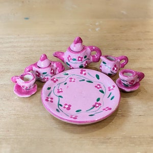 Miniature Tea Setminiature Coffee Setminiature - Etsy