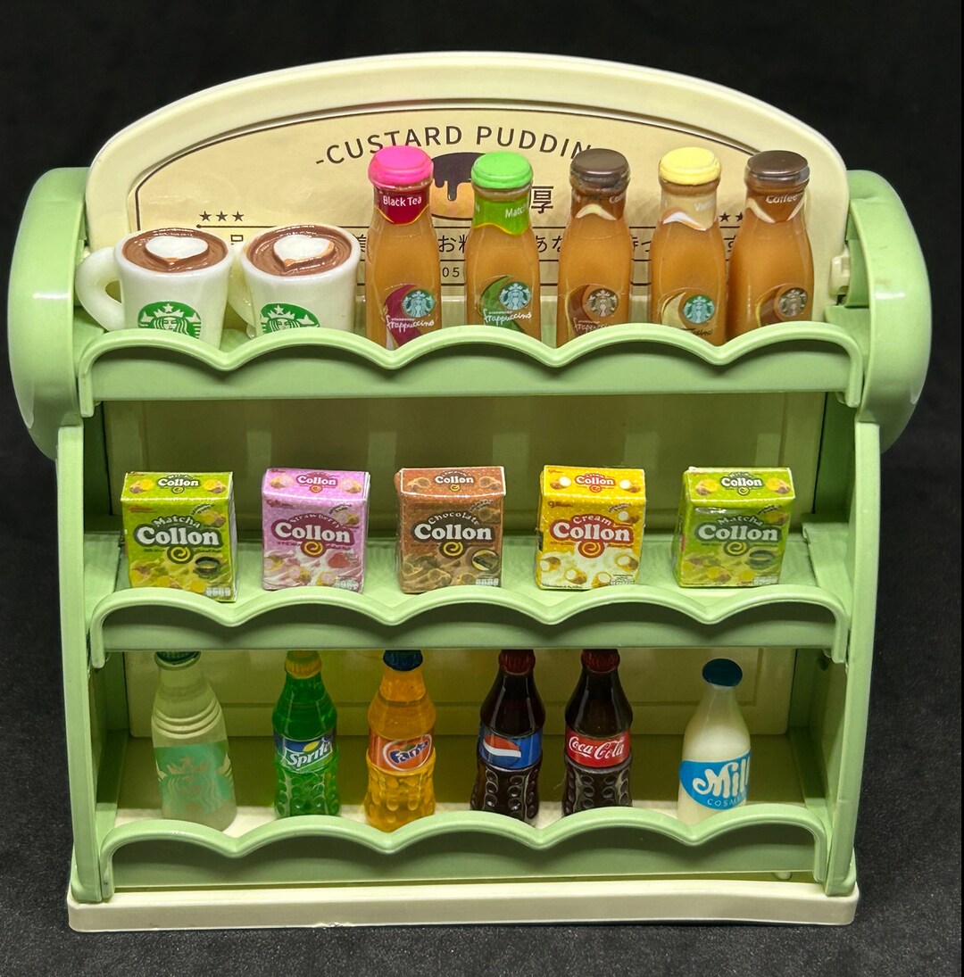 Miniature Display With Dollhouse Accessoriesminiature Etsy