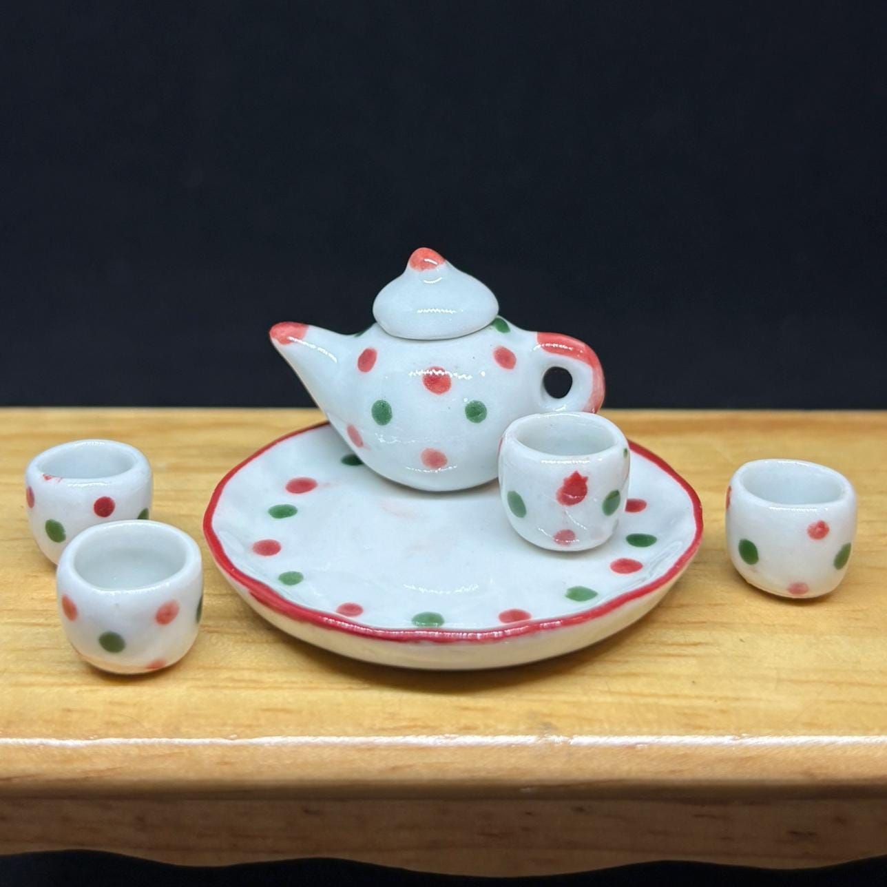 Miniature Tea Set,miniature Chinese Tea Set,miniature Drink,dolls