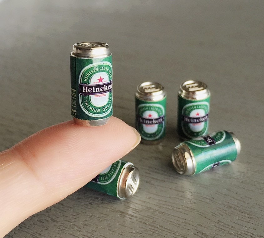 Miniature BeerMiniature Beer CanMiniature Alcoholminiature Etsy