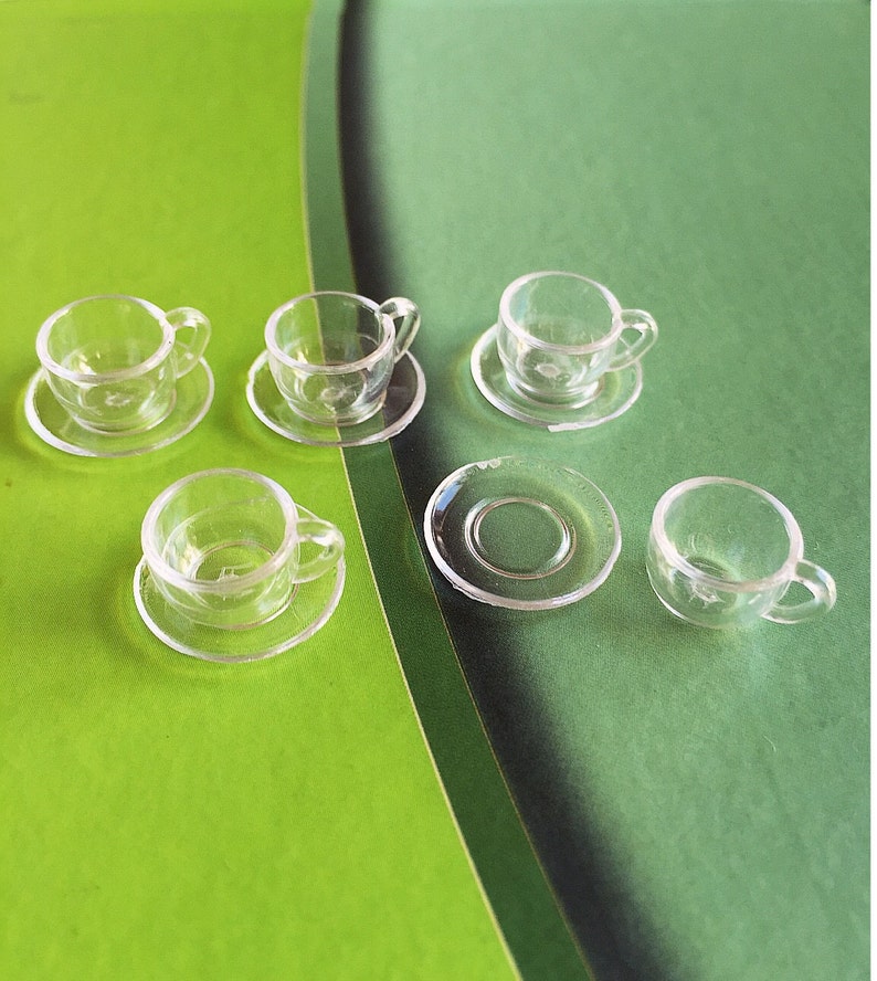 2/4 pcs.Miniature CupMiniature Coffee CupMiniature Tea Etsy