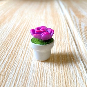 Miniature Cactus,Miniature Flower Pot,Miniature Flower,Dollhouse Garden,Dollhouse Flower,dollhouse flower pot,Dollhouse Cactus,Tree