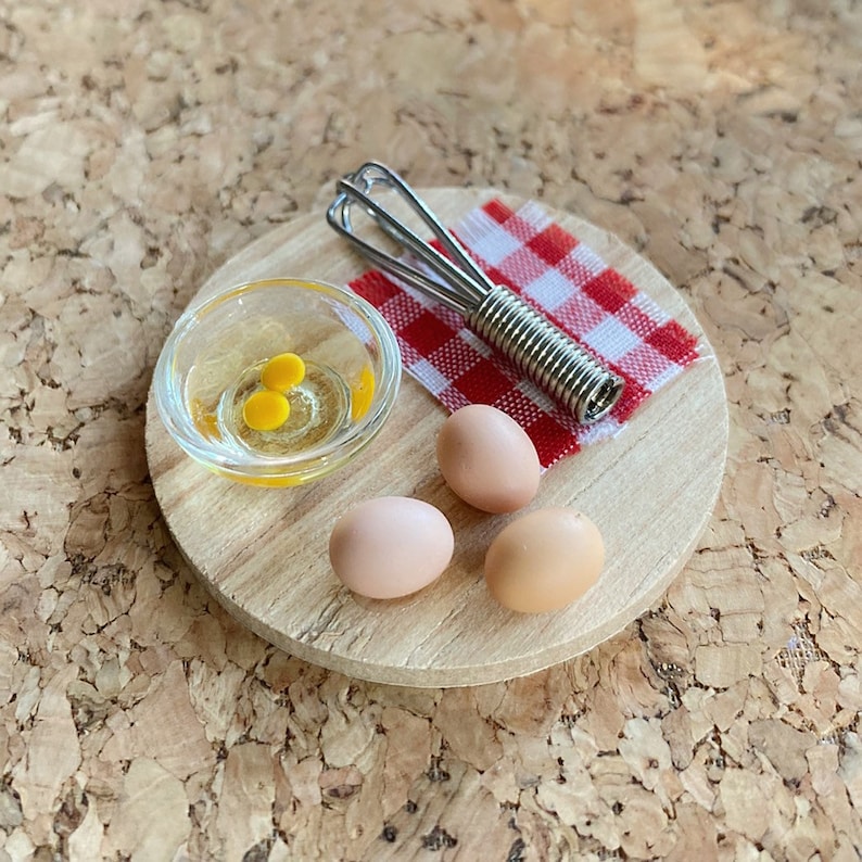 Miniature Eggs 2021 spring and summer new in bowl with Virginia Beach Mall egg wooden whisk on tray