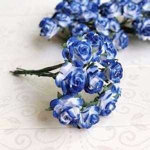 10 mm.Miniatur Maulbeerpapier Blumen,Miniatur Papierblume,Mini Rose Blume,Papierblume,Miniatur Rose,Papier Rose,DIY Blume
