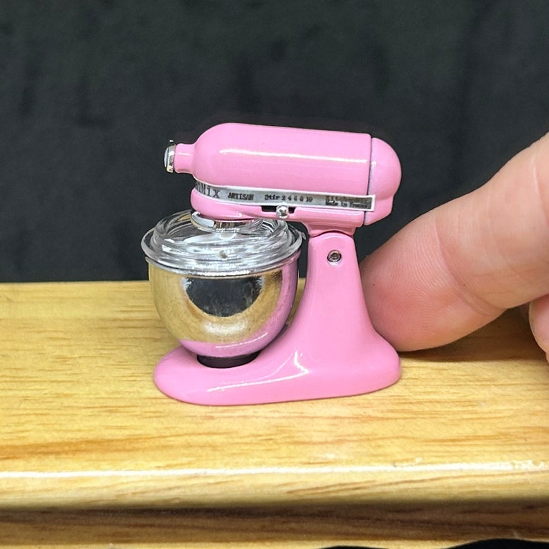 Mixing Machine Mini Miniature Food Mixer,miniature Mixer Machine,dollhouse Mixer Machine ...