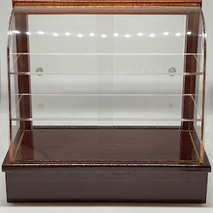 Miniatur Vitrine,Miniatur Möbel,Miniatur Vitrine,Holzschrank,Puppenhaus Möbel,Bäckerei Möbel,DIY