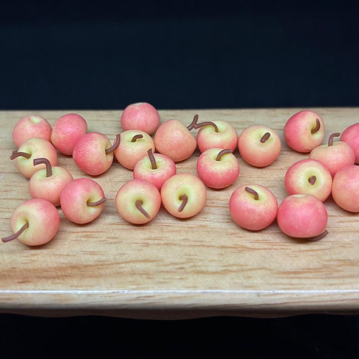 10or20 Pcs.Miniature Apple,Dolls and Miniature,Dolls house,Miniature Fruit,Miniature sweets,miniature food,handmade miniature