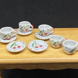 5 Miniature Empty Coffee Cup Set Miniature,Dollhouse Coffee Cup,Miniature Coffee,Dollhouse Coffee,Mini Coffee Cup,Dollhouse DIY