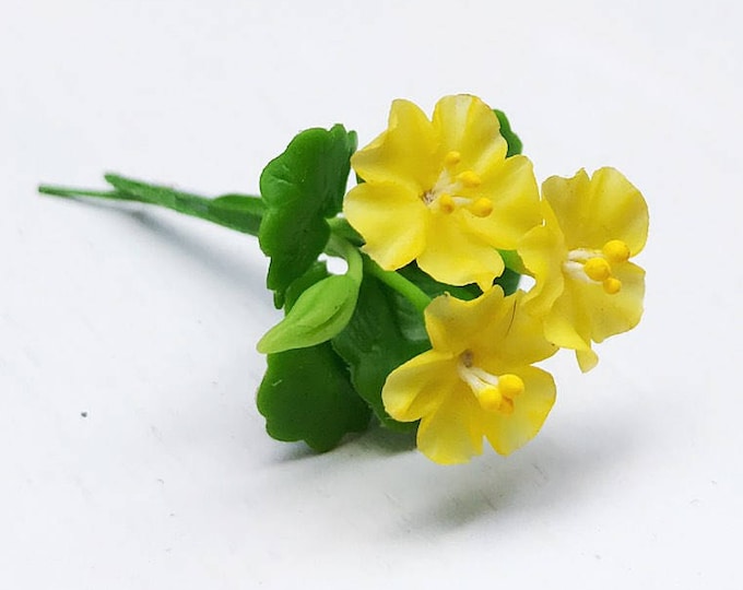 Miniature Flower,Miniature DIY Flower,Dollhouse Flower,Miniature Garden,Dollhouse Flower Clay,Flower,Mini Flower