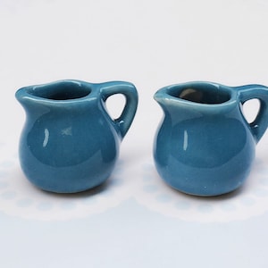 2 pcs.Miniature Pitcher,Miniature Empty Pitchers,Dollhouse Pitcher,Miniature Water Pitcher,Miniature Vase,Pitchers