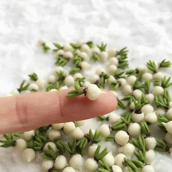 10 or 20 pcs. Miniature White Radish, Miniature White Turnip, Handmade Miniature Turnip, Miniature Vegetables, Small Radish, VG031