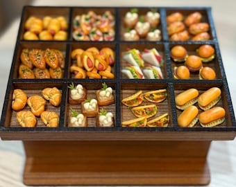 ミニチュアパンスライス（スタンド付き） - Etsy 日本
