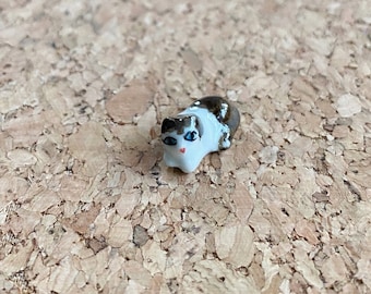 Miniatyrkatt, Miniatyrdjur, Liten katt, Kattunge, Dockor och miniatyrer, Dockhus, Katt, Handgjord, presentidéer, Miniatyrkattunge, Katt