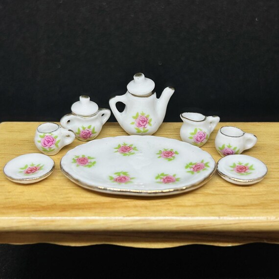 UPKOCH Set 30 Mini Tazze Per Casa Delle Bambole - Accessori In ABS Realistici Per Bevande, Tè E Acqua, Decorazione In Miniatura Per Diorami E Giochi - 6