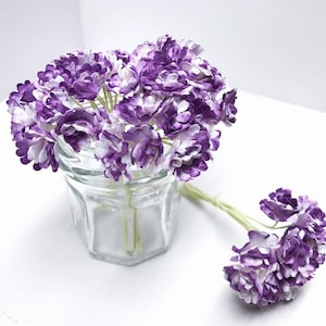 10 mm.Miniatur Maulbeerpapier Gypsophila,Miniatur Papierblume,Maulbeerpapier Gypsophila,Miniatur Papier Gypsophila,DIY Handwerk Idee
