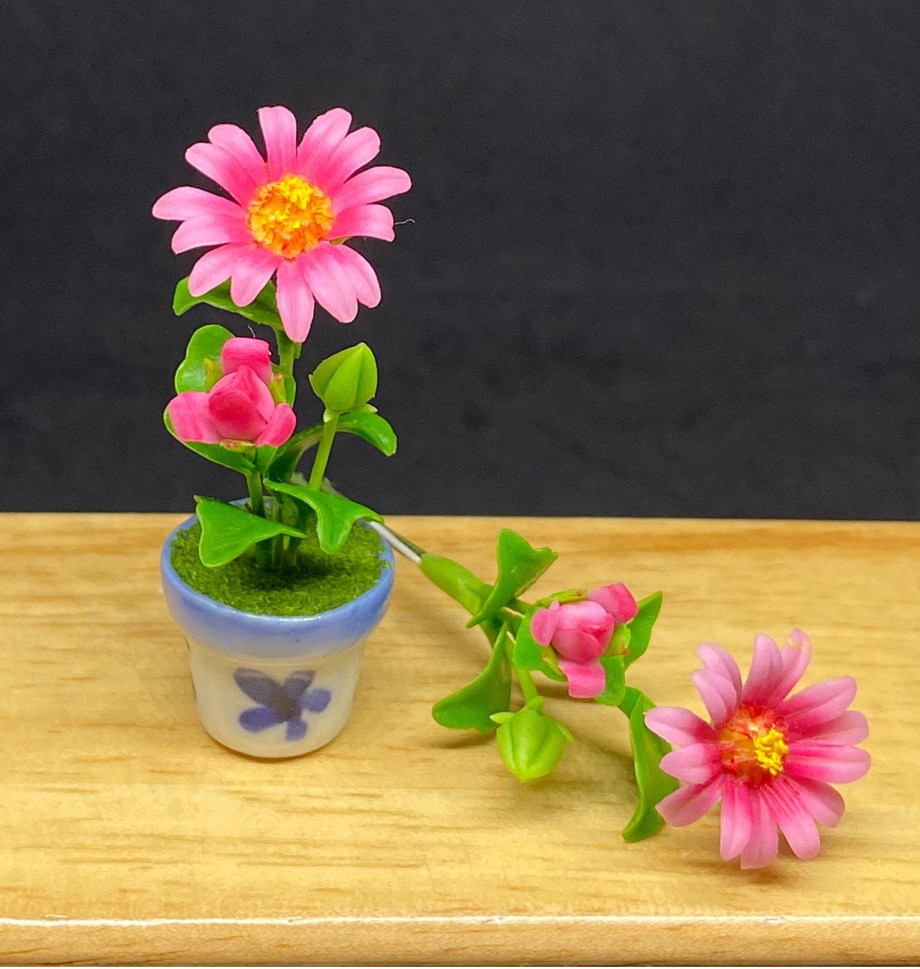 Dolls & Miniatures Miniatures Miniature Flower,Miniature Flower Pot,Miniature Vase,Dollhouse