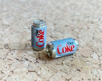 Miniature Diet Coke Cans,Miniature Cans, Dollhouse Coke,Miniature Beverage,Miniature drink,Miniature Coca Cola, CN004