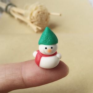 Miniature Snowman,Miniature Christmas,Miniature Santa Dolls,Miniature Dolls,Miniature Handmade,Christmas ,Xmas,Doll and Miniature,DIY