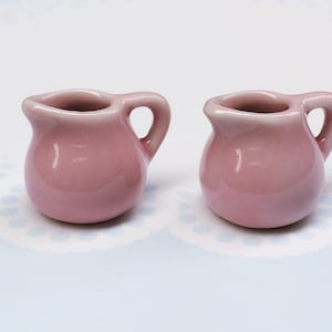 2 pcs.Miniature Pitcher,Miniature Empty Pitchers,Dollhouse Pitcher,Miniature Water Pitcher,Miniature Vase,Pitchers