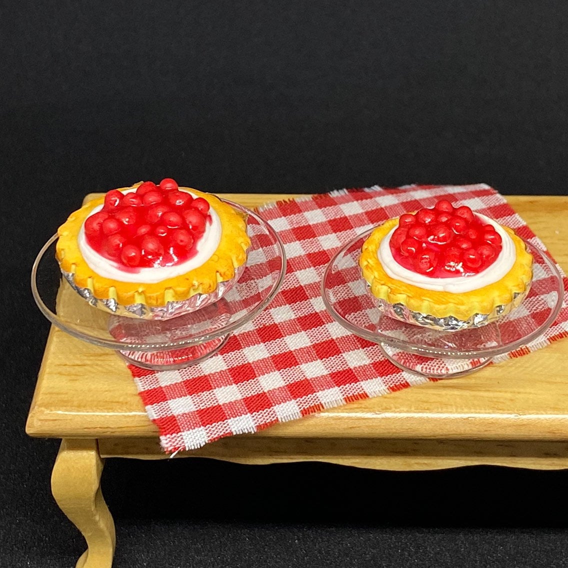 1/12 puppenhaus miniatur kuchen dessert lebensmittel miniatur perle herz 