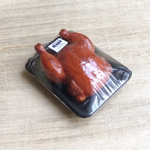 Miniature Roast Chicken BBQ,Miniature BBQ Chicken,Miniature Roast Chicken,Miniature food,Dollhouse food,miniature BBQ,Miniatures