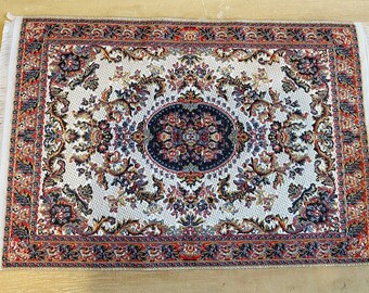 Miniature Carpet,Miniature Accessories, Miniature Turkish Style Carpet,Miniature Embroidery Cloth Mat,Fabric ,Carpet,Mat