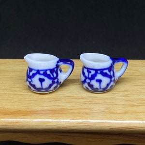 2 pcs.Miniature Pitcher,Miniature Empty Pitchers,Dollhouse Pitcher,Miniature Water Pitcher,Miniature Vase,Pitchers