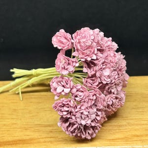 10 mm.Miniatur Maulbeerpapier Gypsophila,Miniatur Papierblume,Maulbeerpapier Gypsophila,Miniatur Papier Gypsophila,DIY Handwerk Idee
