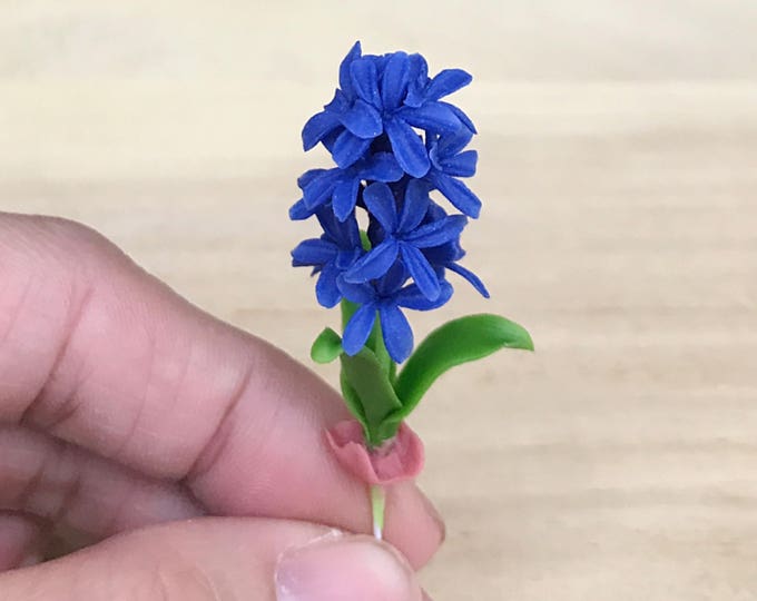 Miniature Flower,Miniature Flower Pot,Miniature Vase,Dollhouse Flower,Miniature Garden,Dollhouse Flower Pot,Dollhouse,Clay Flowers