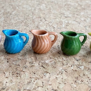Miniature Vase,Miniature Ceramic Vase,Dolls House decoration,Dolls and miniature,Small vase,Miniature flower vase,miniature accessories,DIY