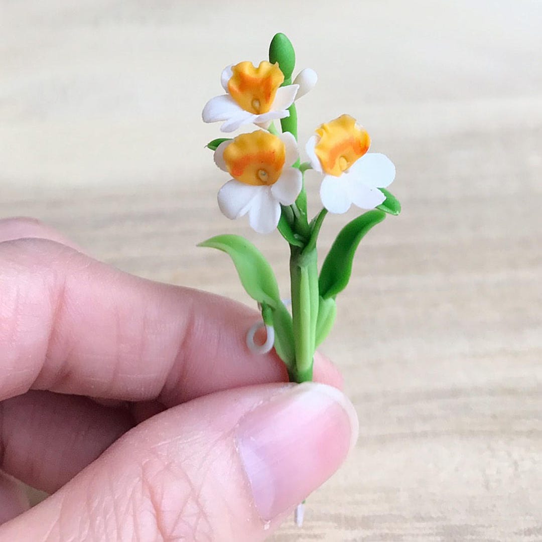 1:12 Doll House Miniature Flowers Fairy Garden Ornament Mini - Temu