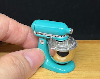 Miniature Food Mixer,Miniature Mixer Machine,Dollhouse Mixer Machine,Dollhouse kitchen