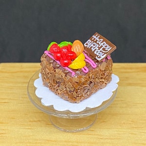 Miniatur Kuchen,Schokoladen Kuchen,Puppenhaus Dekoration,Puppenstube,Puppenstube,Puppenstube,Puppenstube,Puppenhaus Torte
