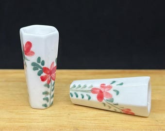 2 pcs.Miniature Vase,Ceramic Vase Miniature,Dollhouse Vase,Miniature Flower Vase,Dollhouse Flower Vase,Vase,Ceramic Vase
