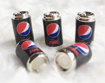 1950年代のペプシコーラ缶レプリカ、コーントップソーダ、紙ラベル