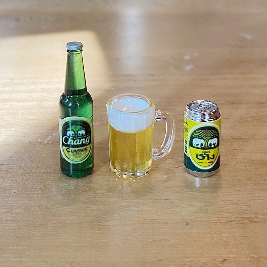 Miniature Beer, Miniature Beer Can, Miniature Bottle, Miniature Beer Glass, Miniature Alcohol, Beer, Miniature Drink, Miniature Beverage