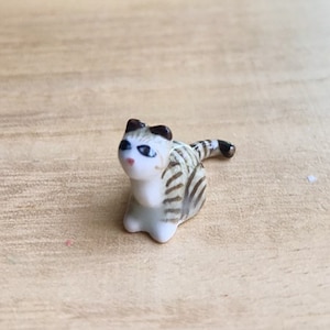 Miniatur Katze,Miniatur Tier,kleine Katze,Kitty,Puppen und Miniatur,Puppenhaus,Katze,Handmade,Geschenk Idee,Miniatur Kitty,Katze