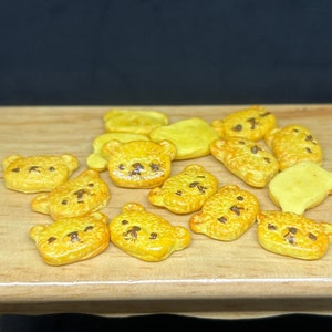 5 Pcs.Miniature Bread,Miniature Bakery,Handmade Bread,Dolls House bakery,Dolls house bread,Miniature bakery,polymer clay bread,Miniature
