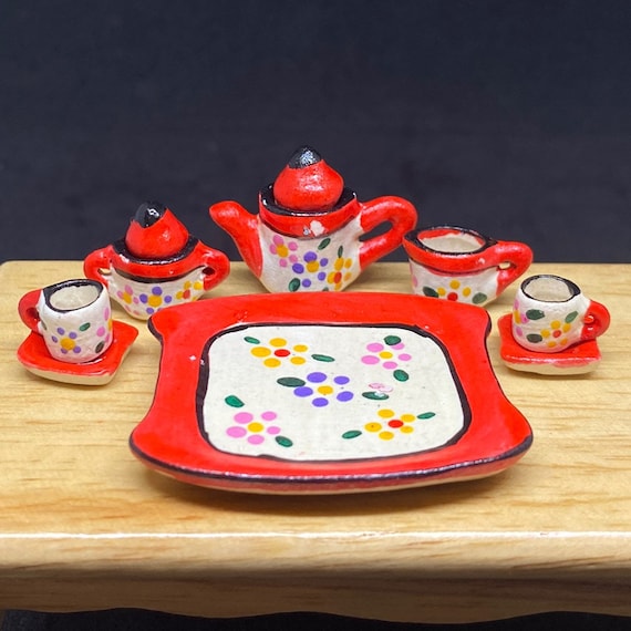 Miniature Tea Setminiature Coffee Setminiature - Etsy