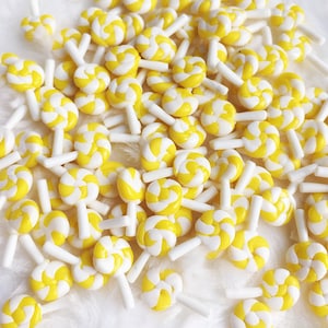 Miniature Lollipop,10/20 Teile,Miniatur Lollipop,Puppenhaus Miniatur,Miniatur Sweet,Lollipop Schmuck,Miniatur Essen