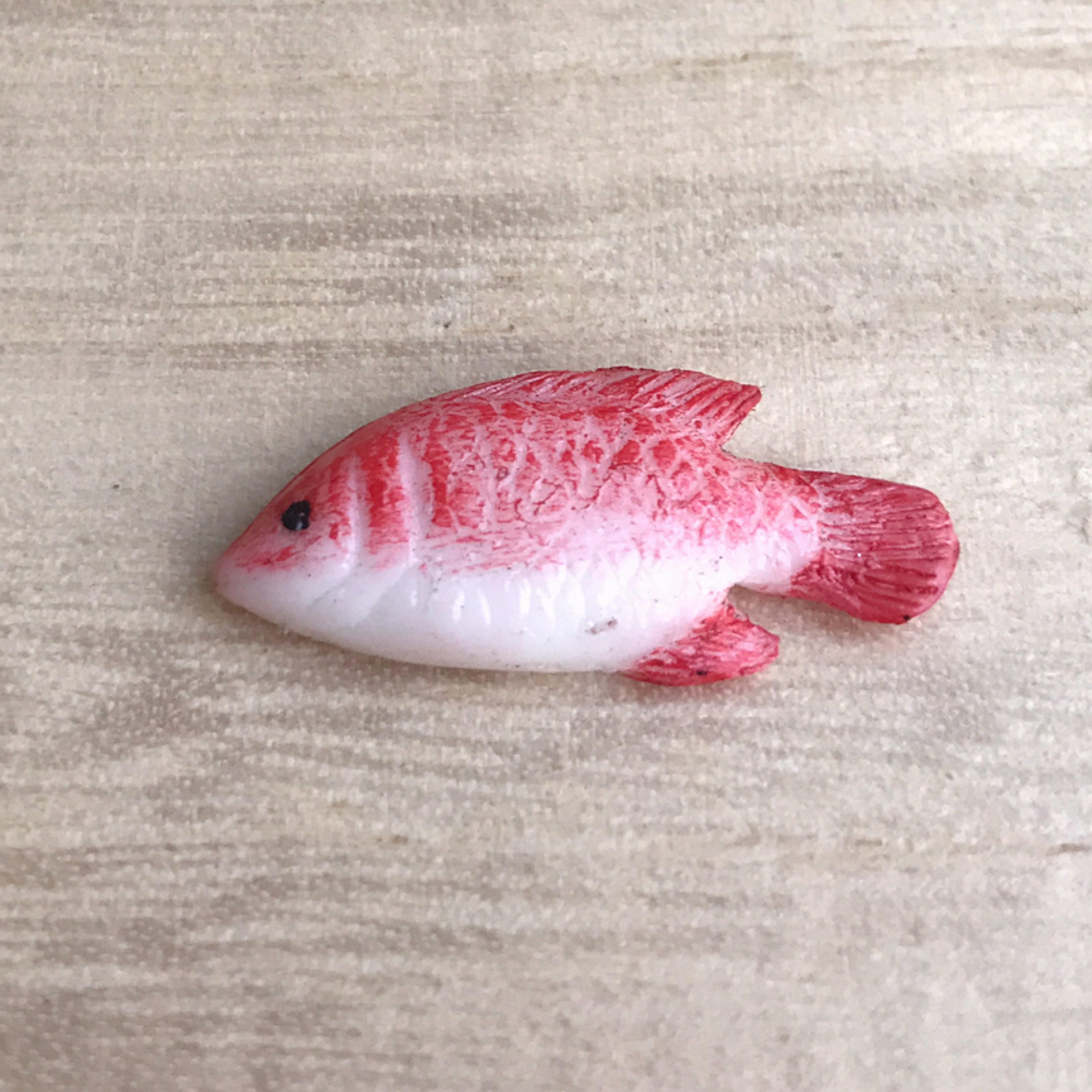 Puppenhaus Miniatur 2 Teil Pink Silikon Fisch Form 