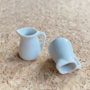 2 pcs.Miniature Vase,Ceramic Vase Miniature,Dollhouse Vase,Miniature Flower Vase,Dollhouse Flower Vase,Vase,Ceramic Vase