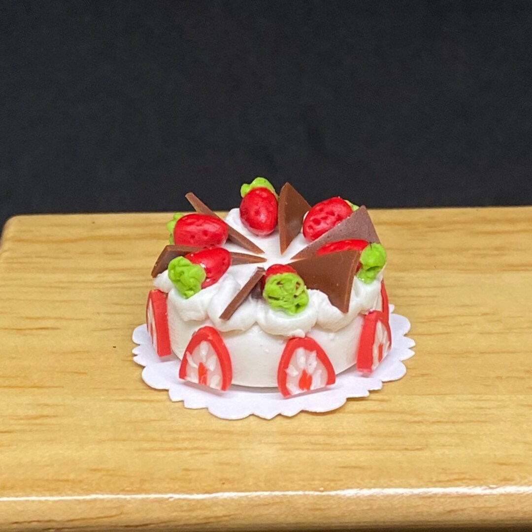 Miniature Fruit Cake,miniature Mix Fruit Cakes ,dollhouse Bakery