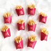 Miniature French-fries,Miniature potato chips,Dollhouse Potato,Miniature Potato,Miniature Food,Miniatures,Fried Potatoes,Chips,Miniatures 