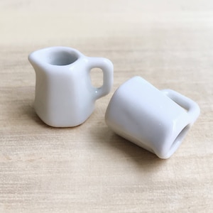 Miniature Pitcher,Miniature Empty Pitchers,Dollhouse Pitcher,Miniature Water Pitcher,Miniature Vase,Pitchers
