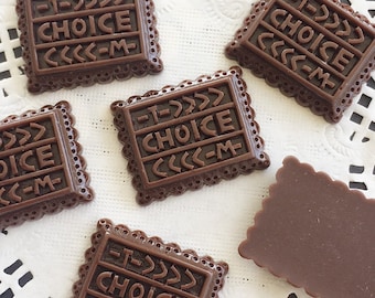 21x27mm.Miniature Cabochon Cookie,Miniature Chocolate ,Cabochons,Miniature Sweet,Miniature Cabochon,DIY,Mobile case