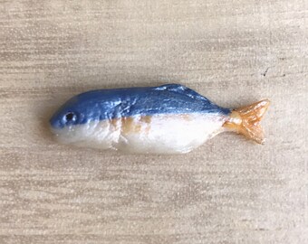 Miniature Fish,Dollhouse Fish,Miniature food,Miniature DIY,Miniature Animals,Miniature food,Dollhouse food,seafood,DIY,Fish