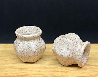 2tlg. Miniatur Blumenvase,Puppenhaus Blumenvase,Puppenhaus Blumenvase,Puppenhaus Miniatur Blumenvase,Keramikvase Miniatur,Keramikvase