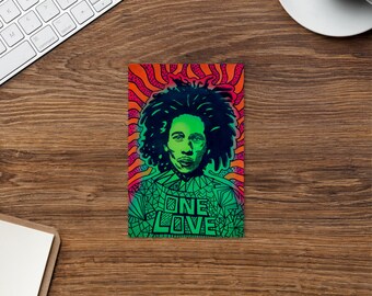 Bob Marley Happy Birthday Card, Jamaica, Rasta Lion. Wailers Bob Marley Happy Birthday Card, Jamaica, Rasta Lion. Wailers